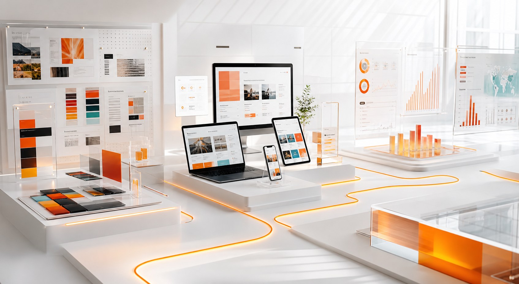 Concept studio connecting websites, branding, and marketing